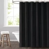 Truly Soft Everyday Solid Shower Curtain In Black