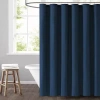 Truly Soft Everyday Solid Shower Curtain In Blue