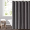 Truly Soft Everyday Solid Shower Curtain In Gray