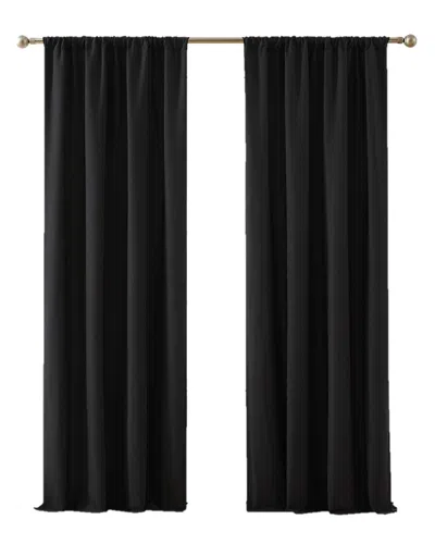 Truly Soft Everyday Window Curtain In Black