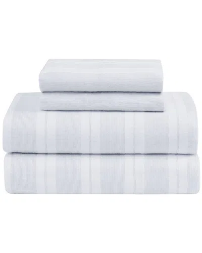 Truly Soft Flannel Sheet Set In White