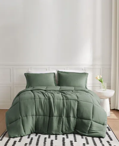 Truly Soft Garment Wash Solid 2-pc. Comforter Set, Twin/twin Xl