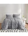 Truly Soft Garment Wash Solid Comforter Set
