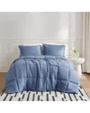 Truly Soft Garment Wash Solid Comforter Set