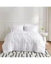 Truly Soft Garment Wash Solid Comforter Set