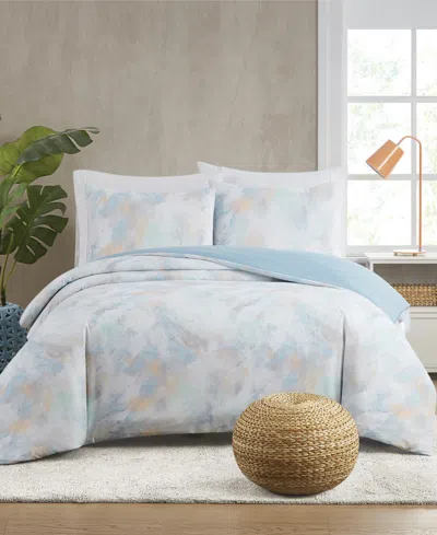 Truly Soft Hannah Watercolor 2-pc. Comforter Set, Twin/twin Xl In Blue
