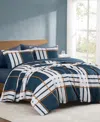 Truly Soft Henry Plaid 2-pc. Duvet Set, Twin/twin Xl In Blue
