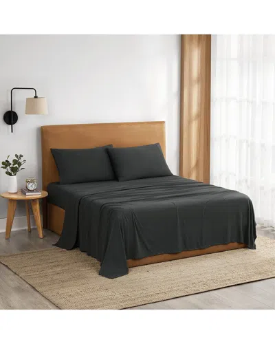 Truly Soft Jersey Knit Sheet Set In Gray