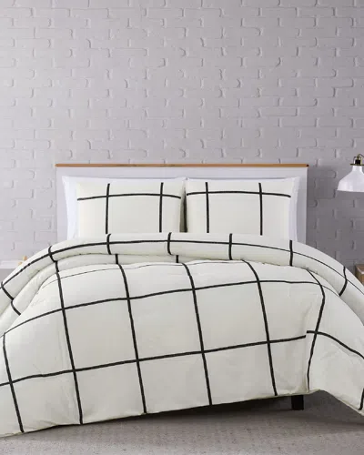 TRULY SOFT TRULY SOFT KURT WINDOWPANE DUVET COVER SET