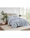 Truly Soft Lars Plaid Quilt Set In Blue