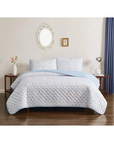 Truly Soft Maine Floral Quilt Set In Multi