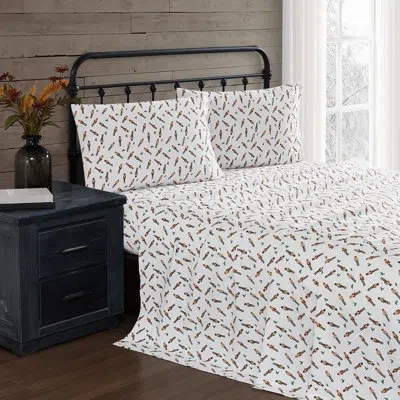 Truly Soft Nutcrackers Cotton Flannel Sheet Set In Multi