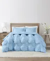 Truly Soft Oversized Puffer 3-pc. Comforter Set, Full/queen In Blue