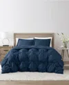 Truly Soft Oversized Puffer 3-pc. Comforter Set, Full/queen In Blue