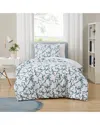 Truly Soft Printed Bow Comforter Set In Multi