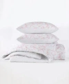 Truly Soft Printed Bow Comforter Sets In Blue