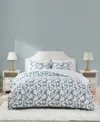 Truly Soft Printed Bow Whimsy 3-pc. Comforter Set, Full/queen In Blue