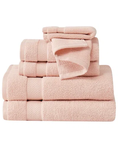 Truly Soft Quick Dry 6 Piece Towel Set - Blush In Pink