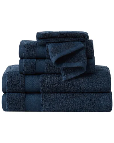 Truly Soft Quick Dry 6 Piece Towel Set - Navy In Blue