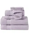 Truly Soft Quick Dry 6 Piece Towel Set - Lavendar