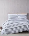 Truly Soft Curtis Stripe Quilt Sets In White