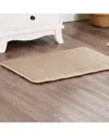 Truly Soft Solid Memory Foam Set Of 2 Bath Rugs In Tan