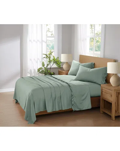 Truly Soft Solid Ruffle Sheet Set