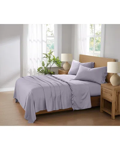 TRULY SOFT TRULY SOFT SOLID RUFFLE SHEET SET