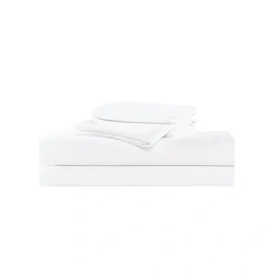 Truly Soft Solid Split Sheet Set In White