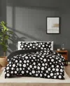 Truly Soft Sophia Dot 3-pc. Comforter Set, Full/queen In Black,white