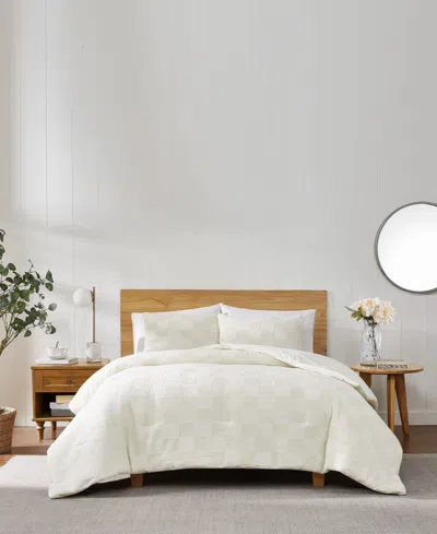Truly Soft Textured Checkered 2-pc. Comforter Set, Twin/twin Xl