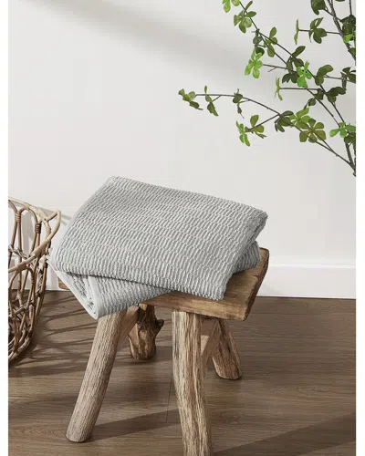 Truly Soft Textured Quick Dry 2-pack Bath Towel Set In Gray