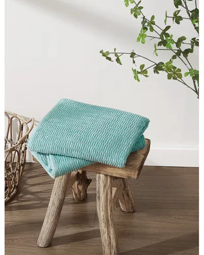 Truly Soft Textured Quick Dry 2-pack Bath Towel Set In Blue