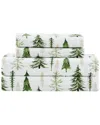 Truly Soft Trees Flannel Sheet Set