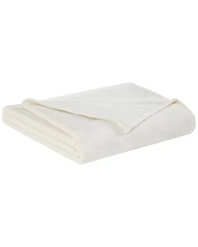 Truly Soft Velvet Plush Throw In Ivory