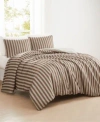 Truly Soft Weston Stripe Comforter Sets In Brown