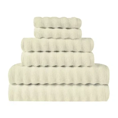 Truly Soft Zero Twist 6-pc. Bath Towel Set In White