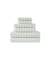 Truly Soft Zero Twist 6 Pieces Towel Set In Gray 2