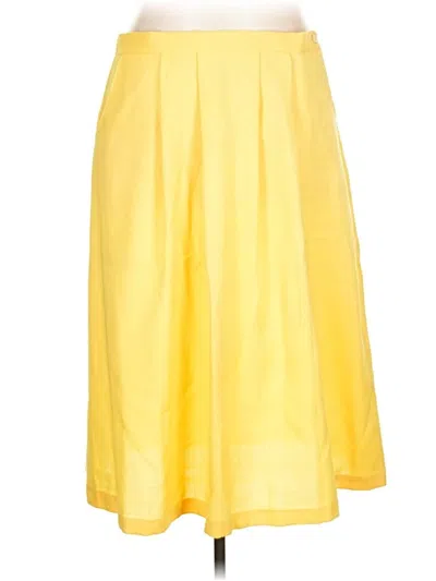 Pre-owned Truly Yours Casual Skirt In Yellow