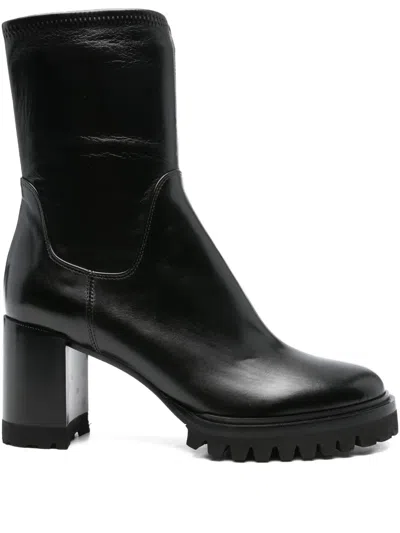 Truman's 80mm Stretch Ankle Boots In Black