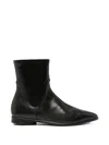 Truman's Pointed-toe Side-zip Boots In Multi