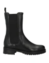 Truman's Woman Ankle Boots Black Size 8 Leather