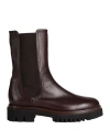 Truman's Woman Ankle Boots Dark Brown Size 9 Leather