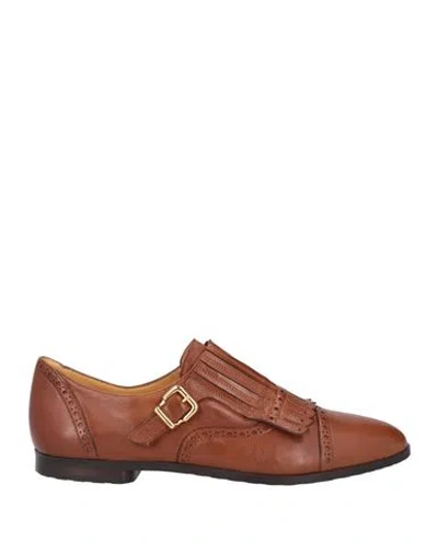 Truman's Woman Loafers Brown Size 10.5 Leather