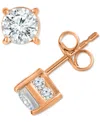 Trumiracle Diamond Side Halo Stud Earrings (5/8 Ct. T.w.) In 14k Gold In Rose Gold