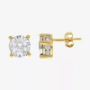 Trumiracle Tru Miracle 1 1/2 Ct. T.w. Natural Diamond Round Stud Earrings In 14k Gold In Yellow