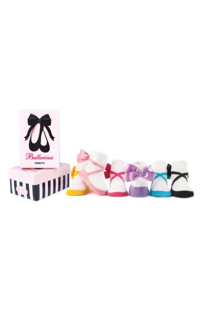 Trumpette Babies' 6-pack Socks In Ballerina