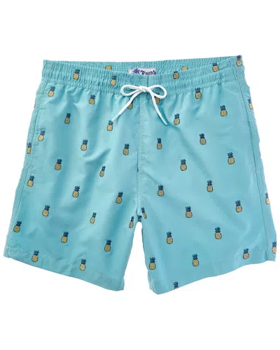 Trunks Surf & Swim Co. Sano Swim Trunk In Blue
