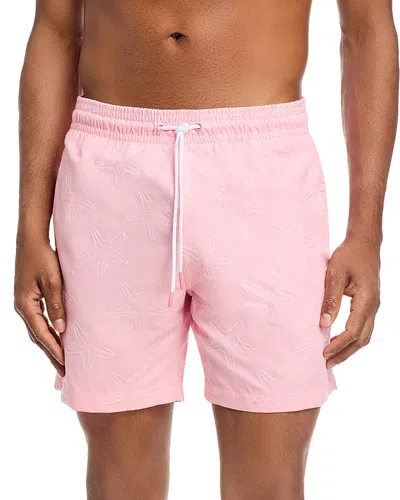 Trunks Surf & Swim Co. 6.5 Starfish 6.5 Swim Trunks In Pink