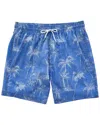Trunk S Surf & Swim Co. Chambray Sketch Palms Sano Swim Short